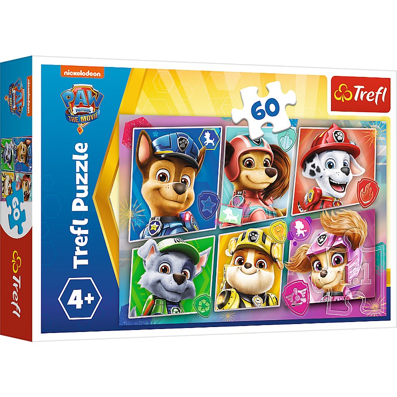 TREFL PAW PATROL Pusle Käpa Patrull, 60 osa