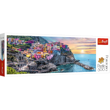 TREFL Panoraampusle Vernazza Itaalia, 500 osa 29516T