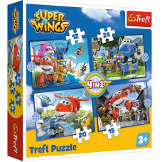 TREFL Puslekomplekt 4in1  Super Wings