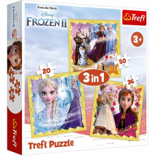 TREFL Pusle komplekt Frozen 2 (3 in 1)