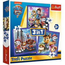 TREFL PAW PATROL Pusle komplekt, 3 tk, Paw Patrol