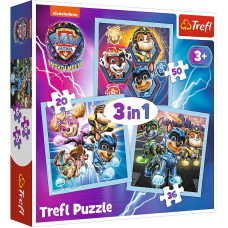 TREFL PAW PATROL Pusle komplekt, 3 tk, Paw Patrol 34869T