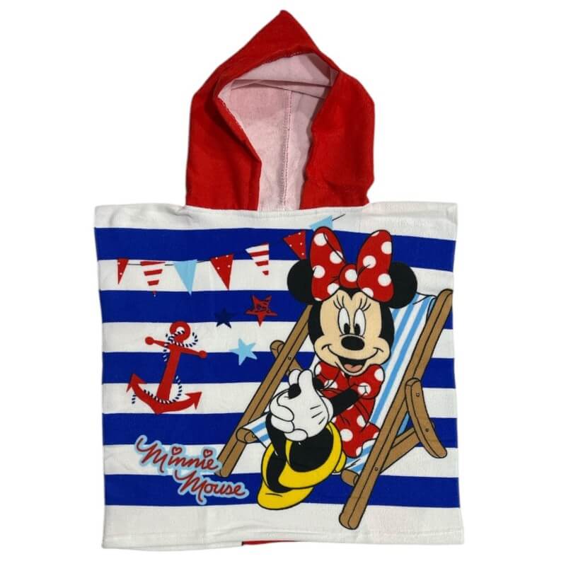 FARO kiiresti kuivav mikrokiust pončo 50X100 CM MINNIE MIN24-3618 MICROFIBER