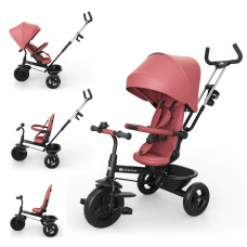 Kinderkraft kolmerattaline jalgratas ASTON 2 PLUS Pink