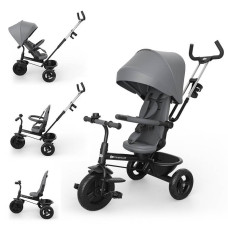 Kinderkraft kolmerattaline jalgratas ASTON 2 PLUS Grey