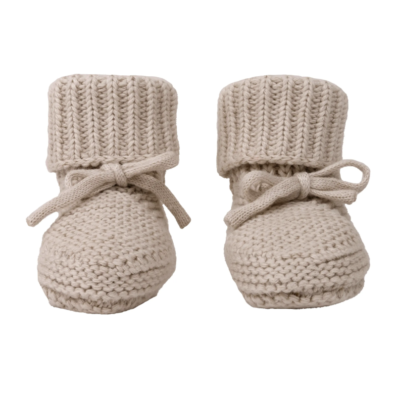 LODGER Slipper Knit sussid, Birch, 0-6m, SLK 599_0-6