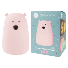 Mary's Lamp LED BIG BEAR Pink RGB+WW +RC 5V DC 1A