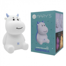 Mary's LED LAMP COW BLUE 1.2W 105x98x155mm