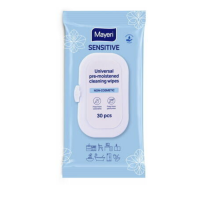 MAYERI Sensitive universaalsed niisked puhastuslapid 30 tk K7191