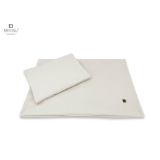 Miminu Kieczmerski – voodipesukomplekt C-2, 100 × 135 + 40 × 60 cm, MIMINU SOFT kollektsioon, beež