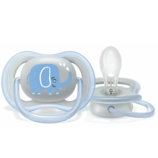 PHILIPS AVENT silikoonist lutt Ultra Air Deco 6-18m, 1tk. grey elephant, SCF086_78