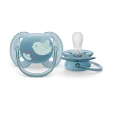 PHILIPS AVENT silikoonist lutt Ultra soft deco 6-18m, 1tk. SCF092/04