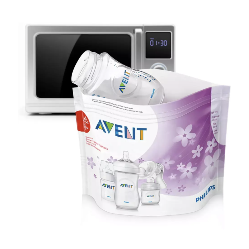 PHILIPS AVENT Mikrolaineahjusterilisaatori kotid, 5tk SCF297/05