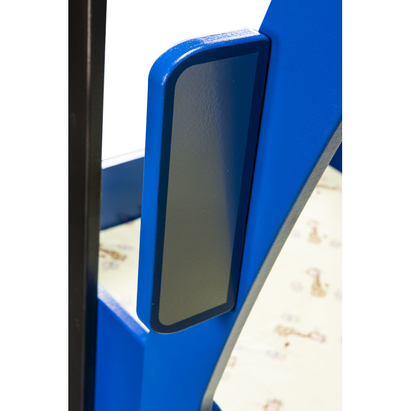 PLASTIKO lastevoodi + madrats komplektis 180x90cm TRACTOR sinine