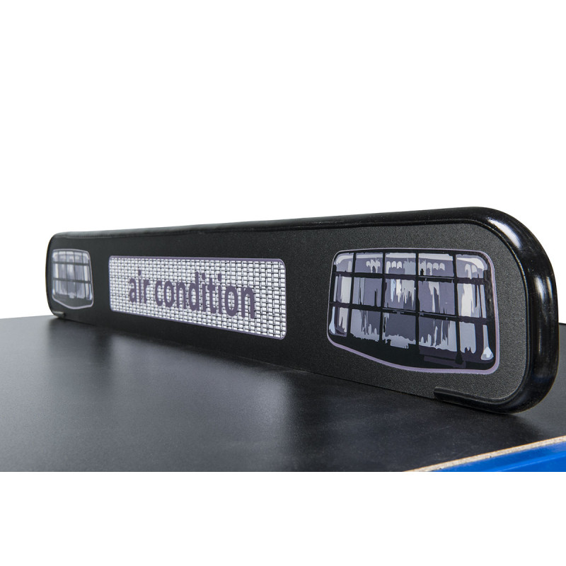 PLASTIKO lastevoodi + madrats komplektis 180x90cm TRACTOR sinine