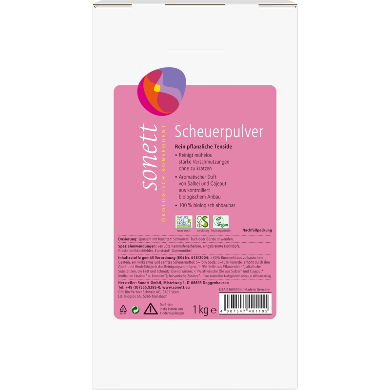 Sonett Pindade puhastuspulber 1kg