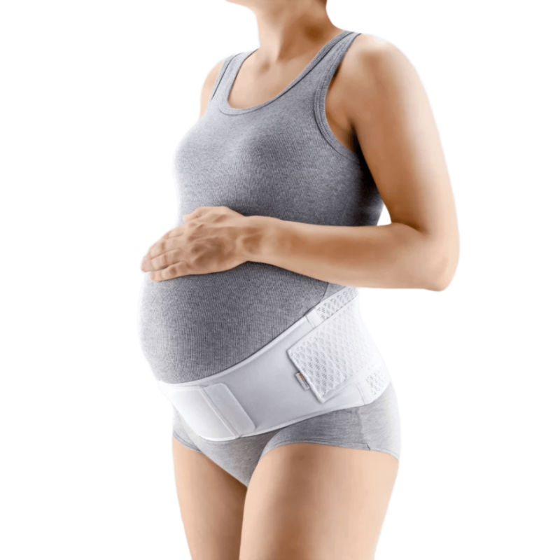 TONUS ELAST 9806 GERDA AIR Meditsiiniline elastne toetav vöö rasedatele, suurus M-XL valge