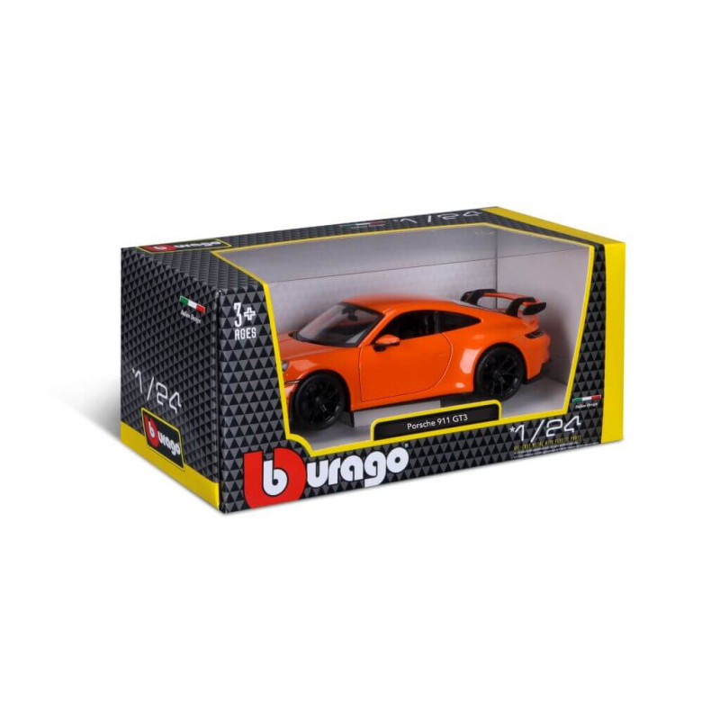 AUTO BBURAGO PORSCHE 911 GT3 ORANGE 1:24