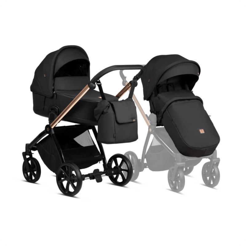 Tutis MIO3+ BLACK EDITION 2/1 Rose Gold 292 stroller