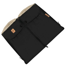 WOMAR kaheosalised käpikud vankrile lukuga Nordico must