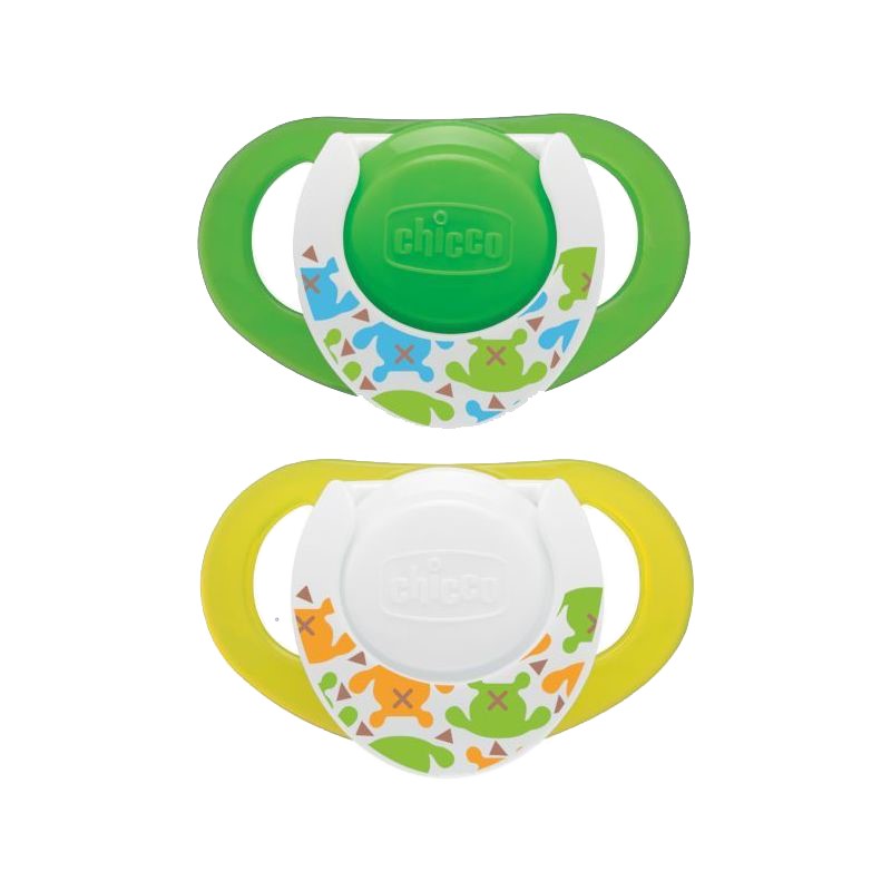 CHICCO Silikoonist rahusti Compact 6-12m. (2tk) , 74832.41