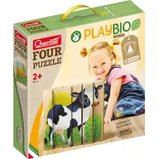 Quercetti Four Puzzle Farm Animals 2+ y