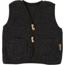 Wool baby vest Nevada 98/104 anthracite
