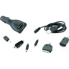 Bottari Car phone charger 6 adapters for various models 12V "PHONE CHARGER"