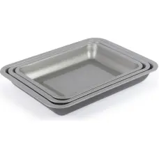 Salter BW13675 Essentials 3-Piece Roasting Tray Set