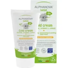 Alphanova BEBE fragrance-free organic nourishing cold and weather protection cream, 50 ml