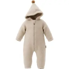 Wool romper suit Sierra 86/92 beige