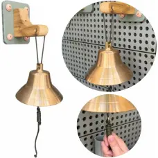 Masterkidz Bronze Educational Bell STEM Accessories