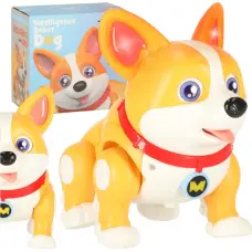 Suns suns interaktīvs robots Corgi kvēlojošas ausis mūzika
