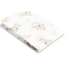 Sensillo voodilina RAINBOW TEDDY 60 X 120 CM