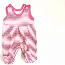 ZUZIA kombinesoon, suurus 80, JEŽ 818/80 White/pink stripes ALLAHINDLUS
