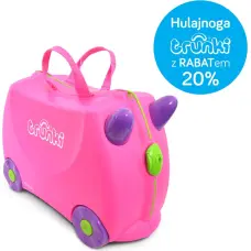 TRUNKI Kohver lastele, ratastega Trixie TRU-P061