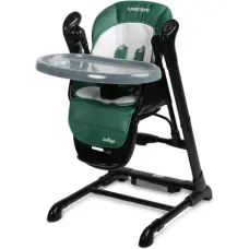 Caretero Söötmistool + kiik INDIGO BLACK GREEN