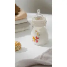 Mam Baby 1261 GLASS BOTTLE 260ML FEEL GOOD FOREST UNIXES