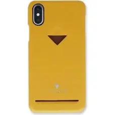 Vixfox Card Slot Back Shell for Iphone 7/8 plus mustard yellow