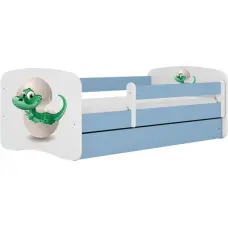 Kocot Kids Bed babydreams blue baby dino without drawer with mattress 160/80