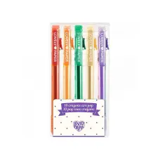 DJECO 5 poppi värvilist vahakriiti DD03792