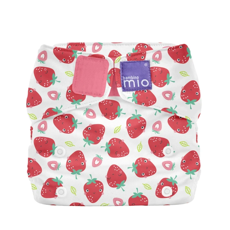 BAMBINO MIO SOLO Strawberry Cream Korduvkasutatavad mähkmed, üks suurus