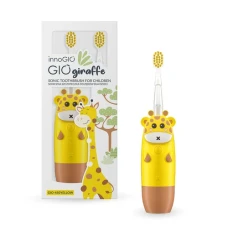 INNOGIO väikelaste hambahari 2-12g GIOgiraffe GIO450-YELLOW