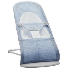 BABYBJORN Bouncer Balance Soft Mesh lamamistool, Sky Blue/White 005143