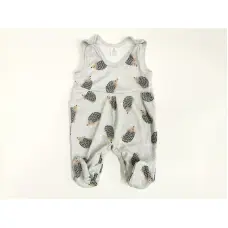 ZUZIA kombinesoon, suurus 86, JEŽ 818/86 grey hedgehogs ALLAHINDLUS
