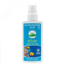ALPHANOVA SUN orgaaniline nahka rahustav päevitusjärgne sprei Aloe veraga ja jahutava mündiõieveega, 125 ml ASUNGAPS