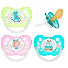 CANPOL BABIES Toys Anatoomilise kujuga lateksist lutt 18m+. 23/261