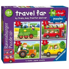 RAVENSBURGER pusle 4in1 Travel Far 18+ R 07303