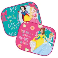 DISNEY BABY Päikesekaitse-kardin autoaknale 2tk. PRINCESS 9333 ALLAHINDLUS