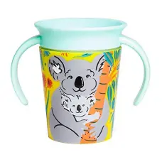 MUNCHKIN WildLove õppimistass käepidemetega Miracle 360°, 6m+, 177 ml. koala 05183201